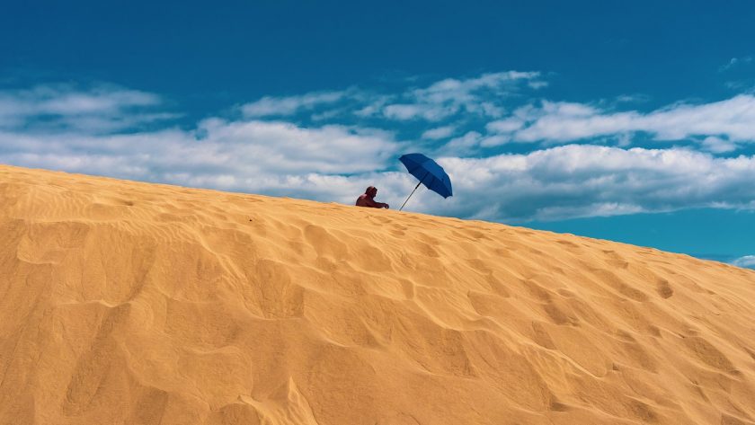 California Sand Dunes op Aruba
