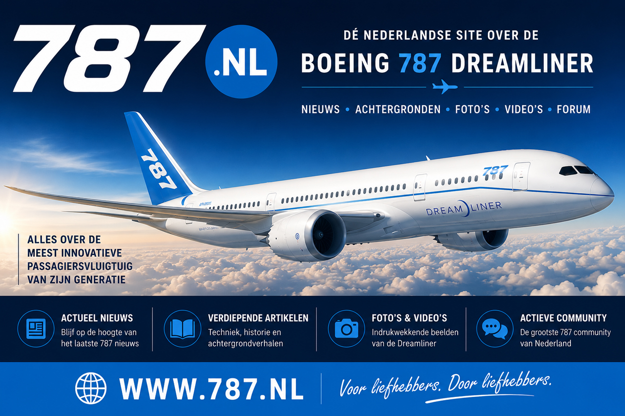 787 Dreamliner Vakantie